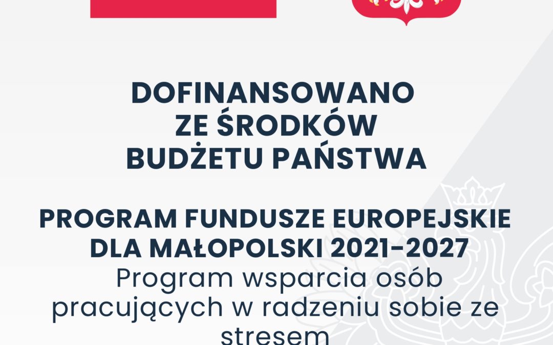 DOFINANSOWANIE ZE ŚRODKÓW BUDŻETU PAŃSTWA